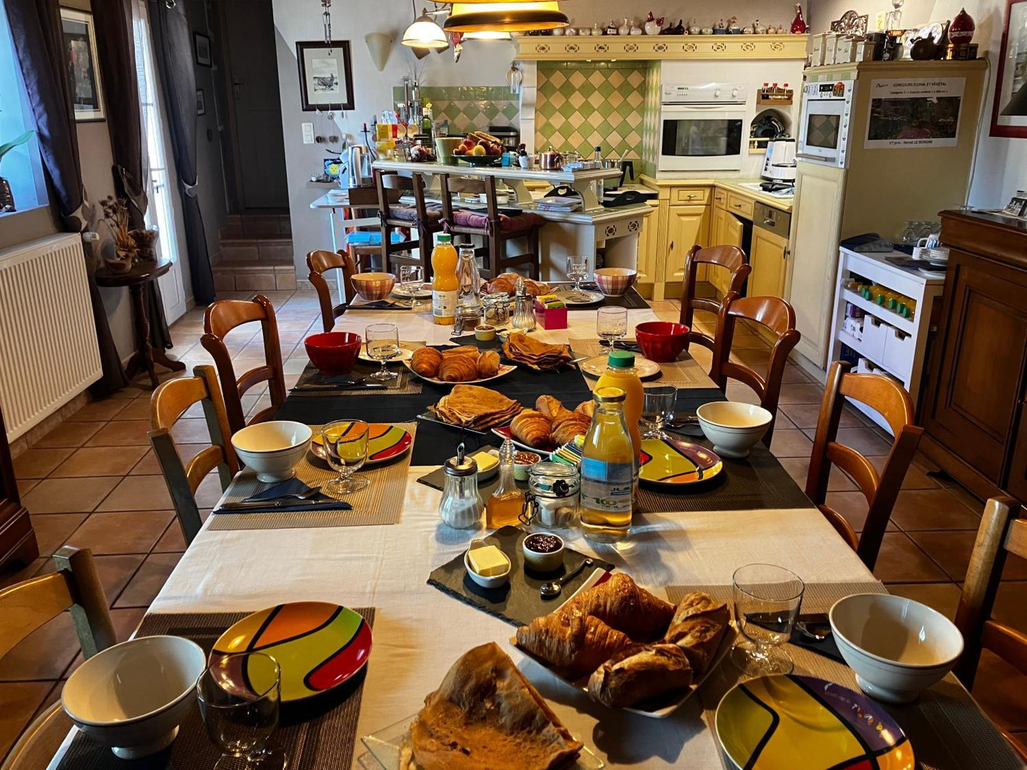 לינה וארוחת בוקר אודיירן La Ferme De Kerivoas מראה חיצוני תמונה